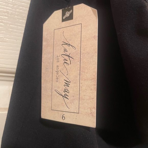 Katie May Mary Kate Gown in Navy Size 6 NWT - Picture 4 of 6